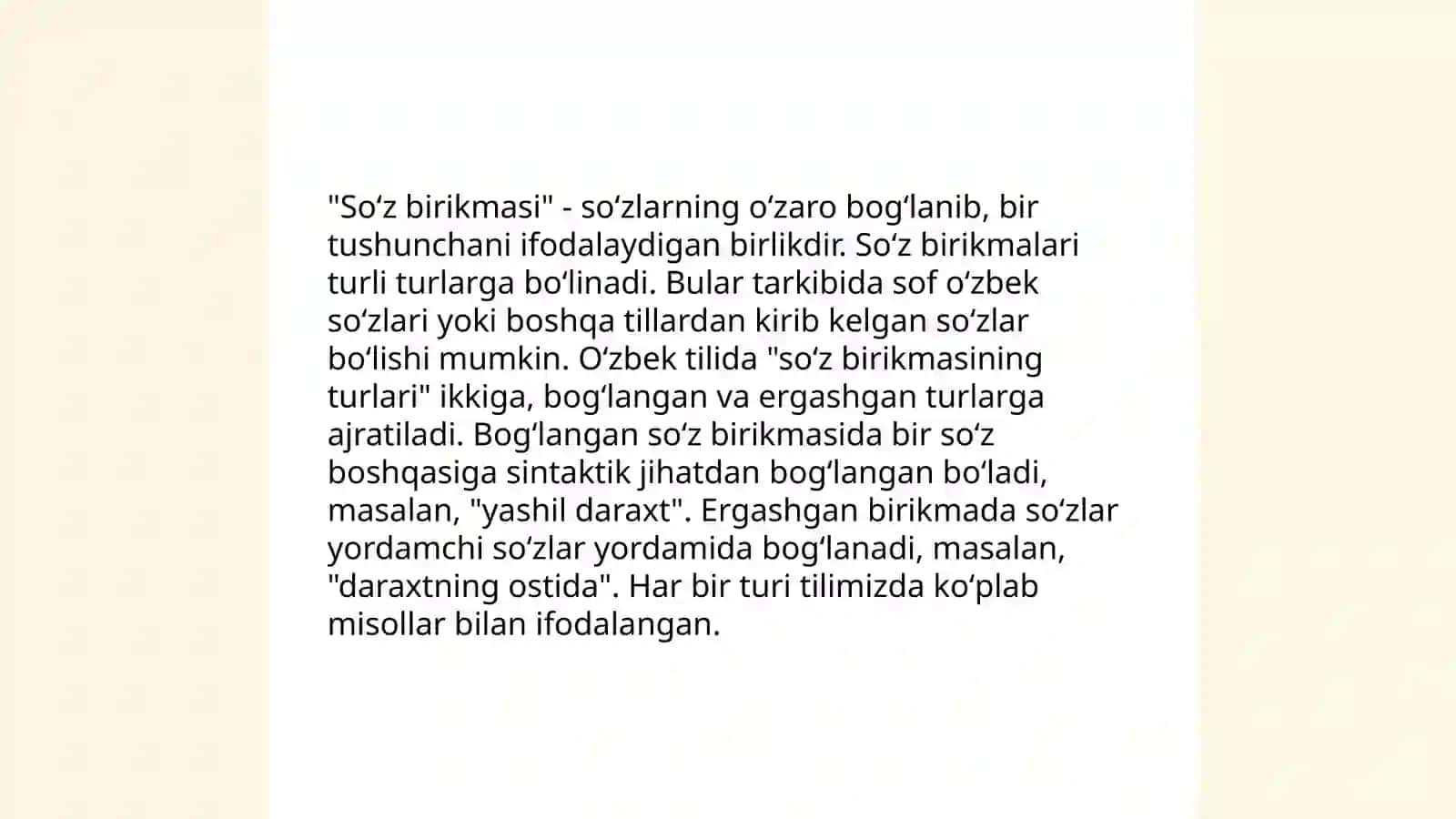 Soʻz birikmasi 4