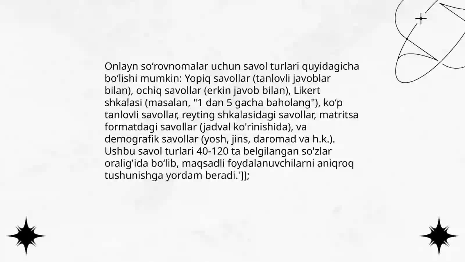 Google Formada onlayn soʻrovnoma hamda testlar yaratish 4