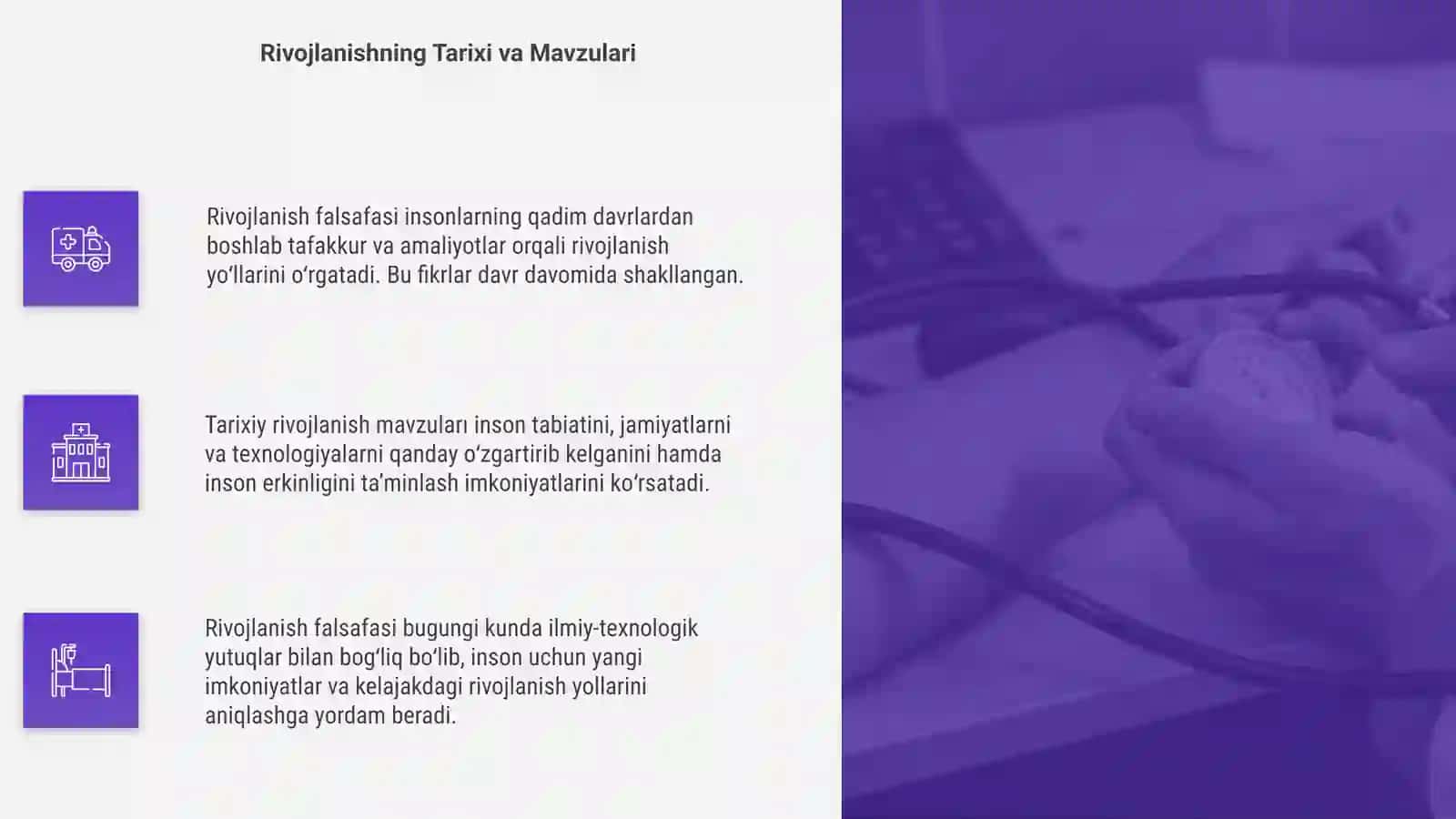 Rivojlanish Falsafasi 4