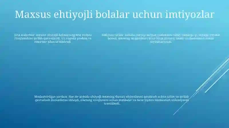 Alohida Yordamga Muhtoz Bolalarning Inklyuziv Ta'Limi Yangi Talim Sifatida 4
