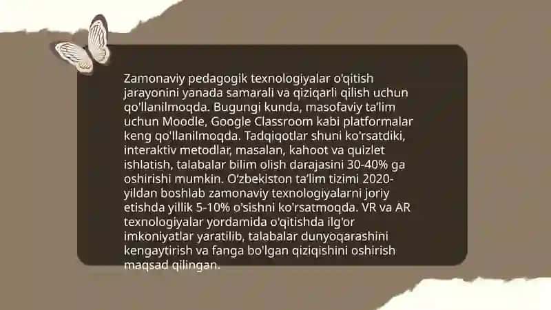 Ananaviy va zamonaviy metodlar 4