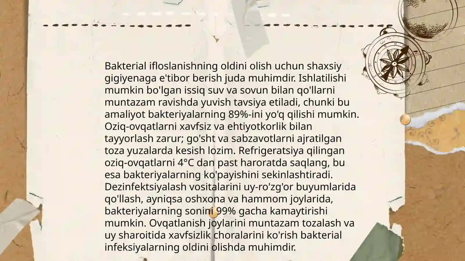 Oziq-ovqat mahsulotlarining xavfsizligi va ozuqaviy qiymati 4