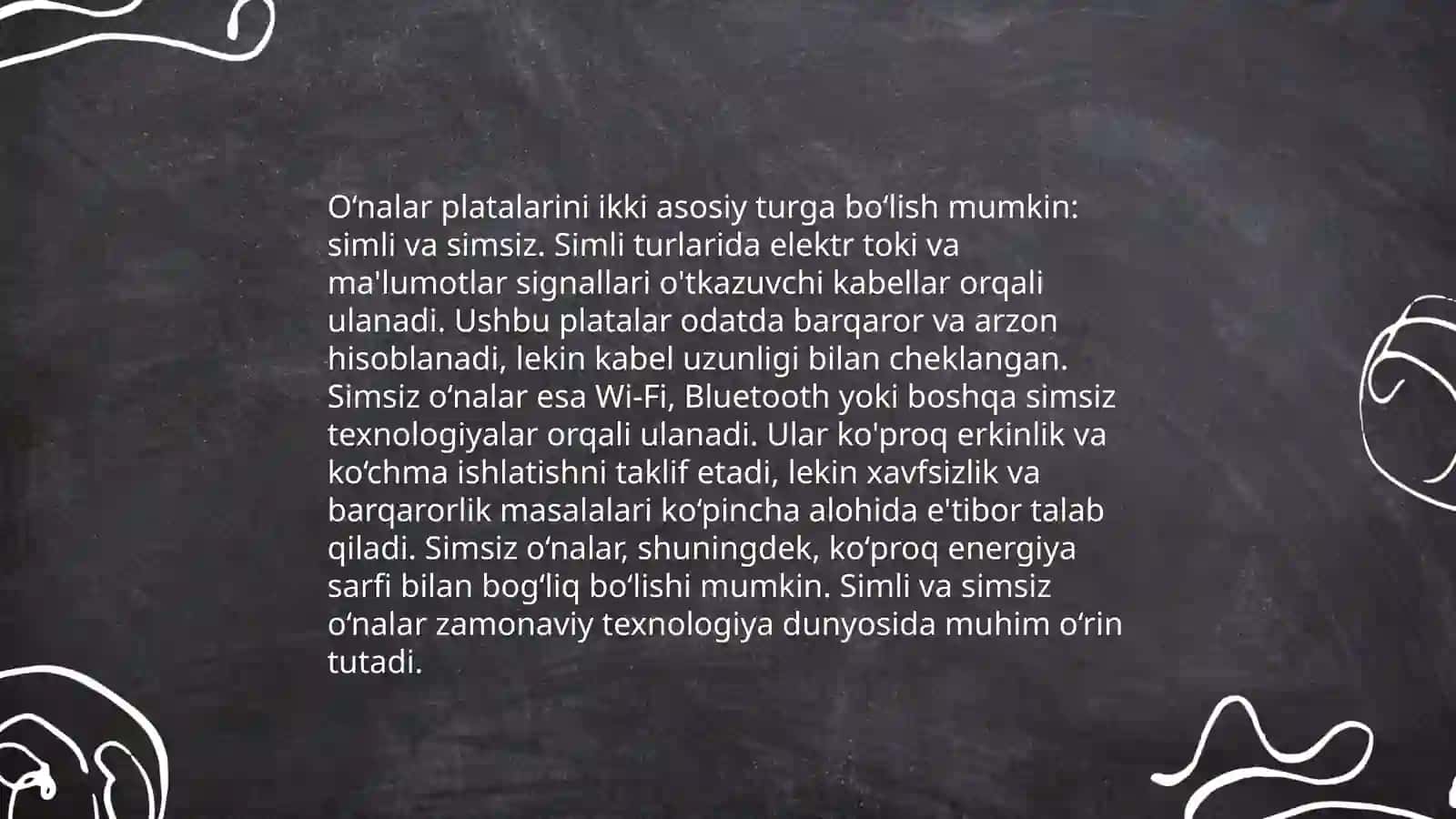Ona plata turlari 4
