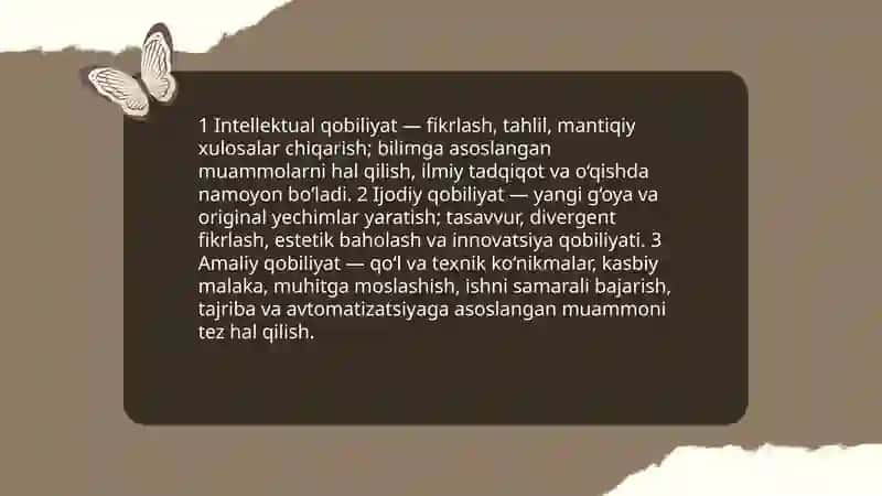 Qobiliyat 4