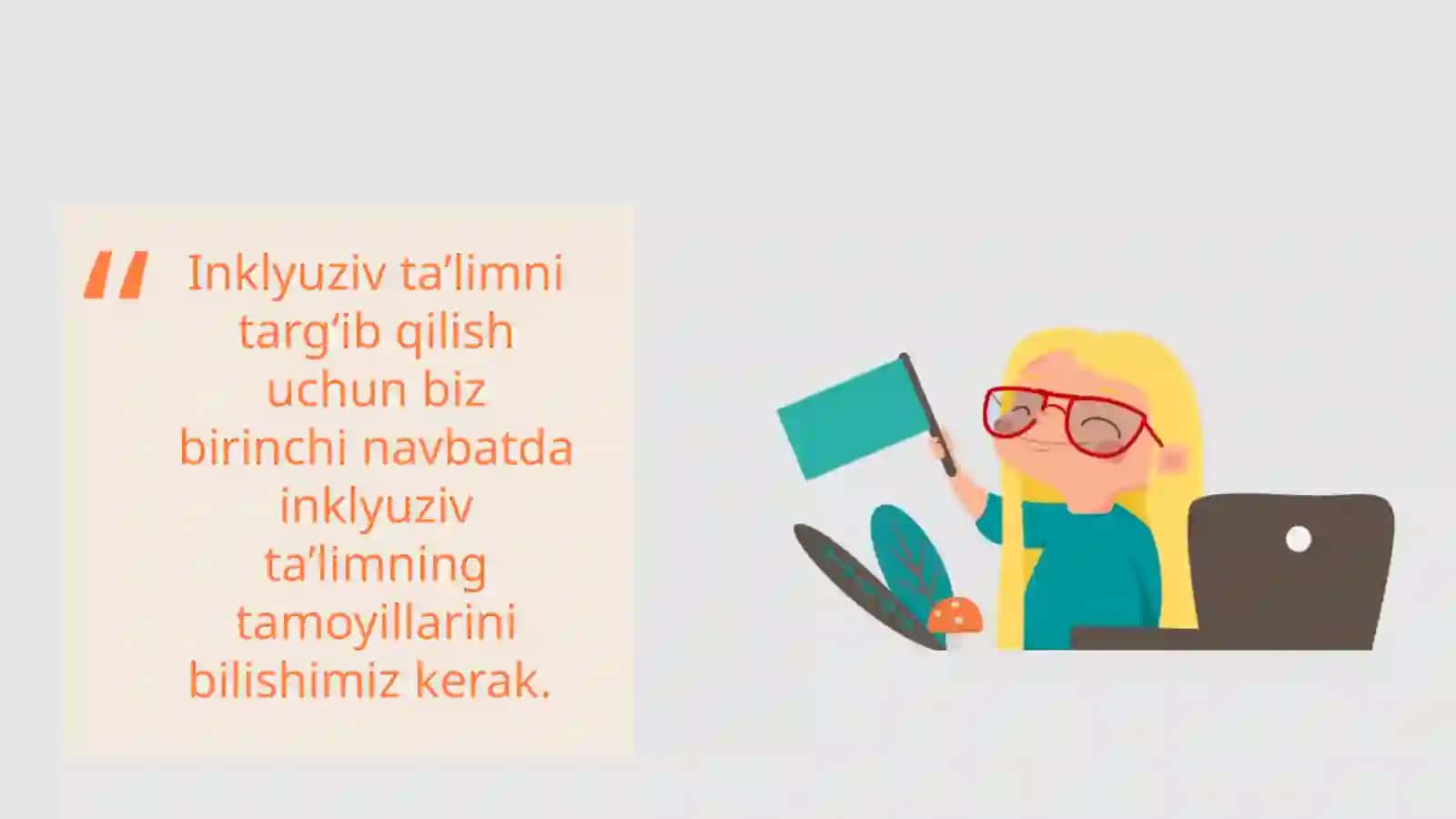 Imkoniyati cheklangan bolalarni inklyuziv ta’lim orqali o‘qitish, tarbiyalashni tashkil etish 4
