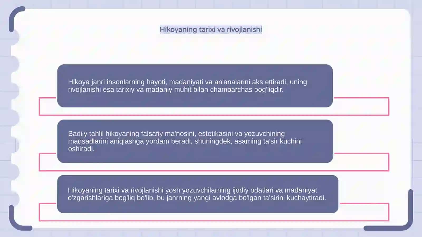 Hikoya janri va badiiy tahlil 4
