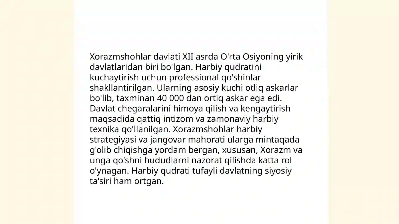 O'rta davrda mogillar Xorazmshoxlar va Turk Usmoniylar harbiy san'ati 4