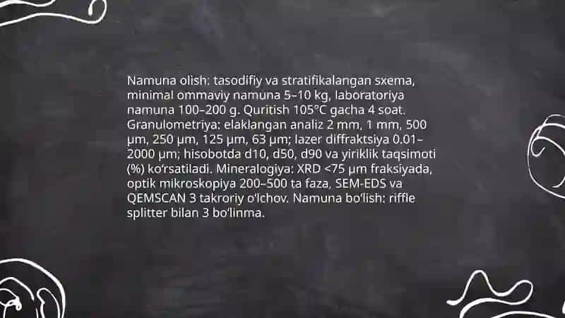KAMYOB TARQOQ VA NODIR METALLAR ISHLAB CHIQARISH KORXONALARNI texnologik sxemasini loyihalash 4