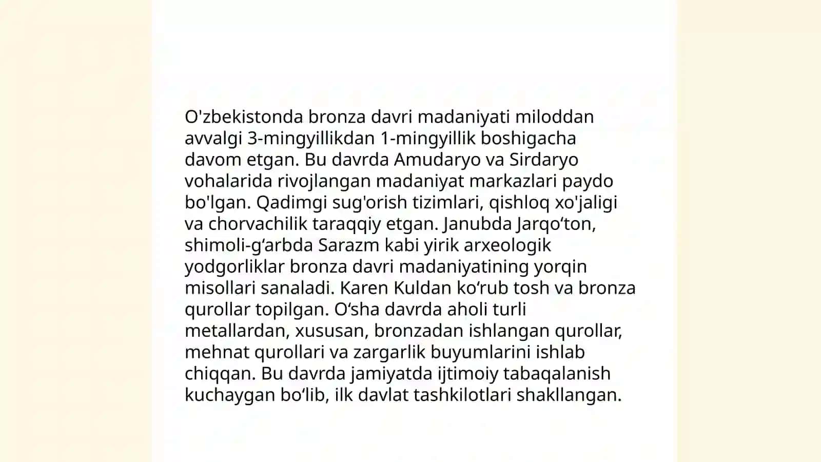 O’zbekistonda bronza davri 4