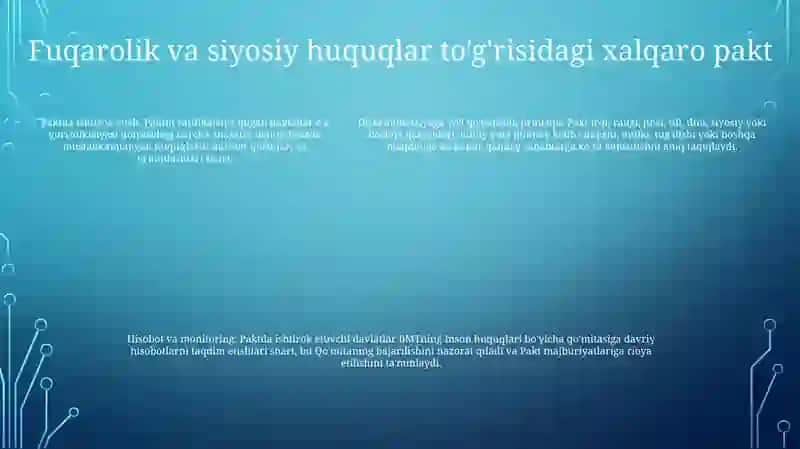 Inson Huquqlarini Himoya Qilishga Doir Xalqaro Hujjatlar 4