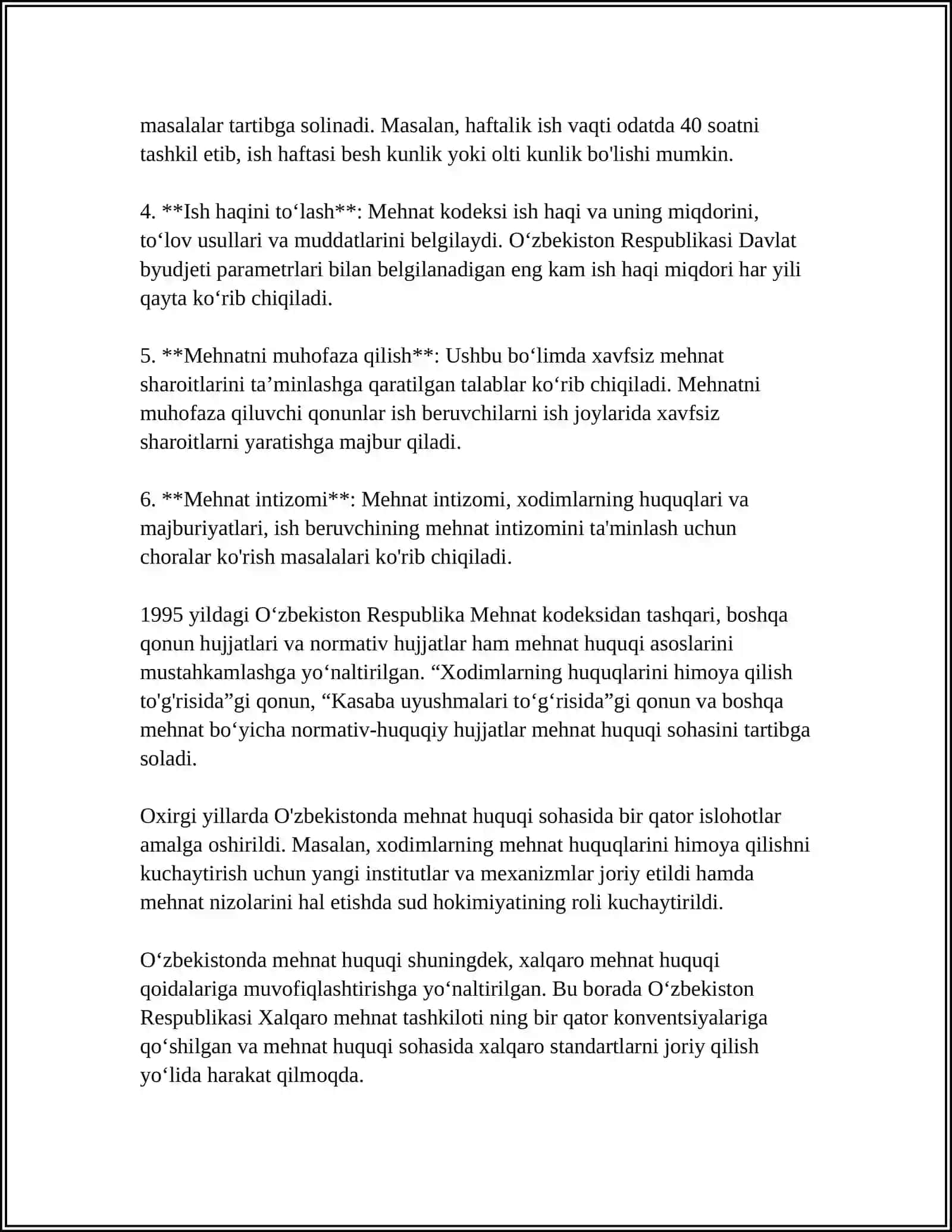 MEHNAT VA UNGA HAQ TO'LASH HISOBI 4