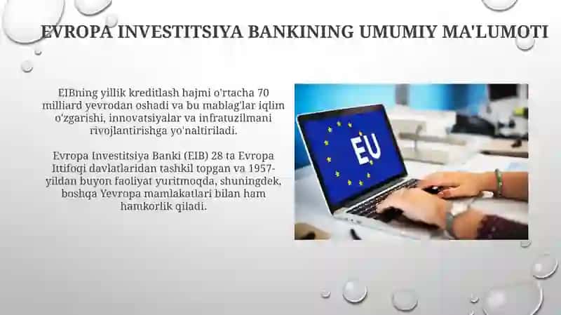 EIBning O'zbekistondagi Faoliyati 4