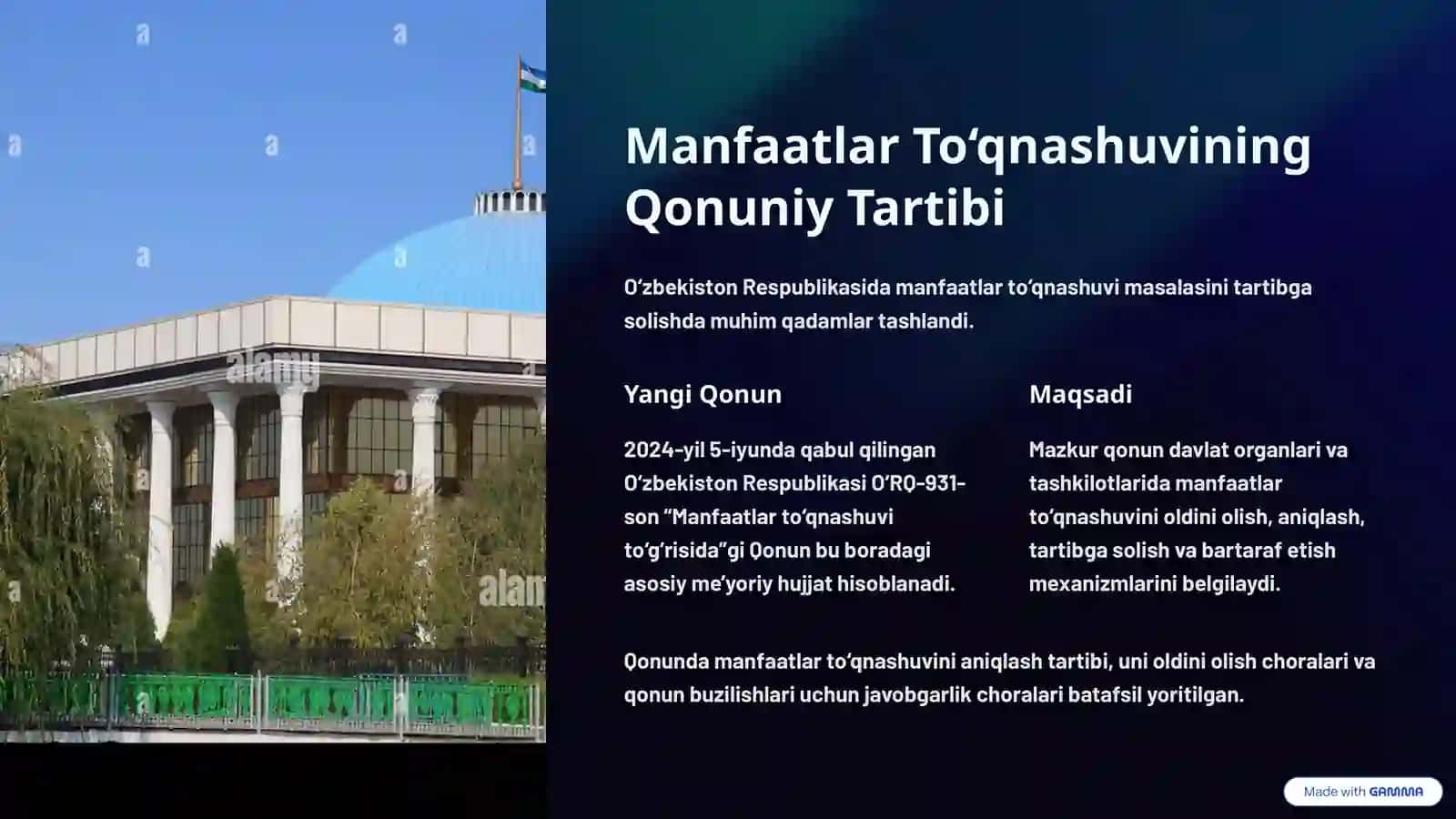 Davlat Xizmatchilari va Manfaatlar To‘qnashuvi: Qonuniy Asoslar va Amaliy Misollar 4