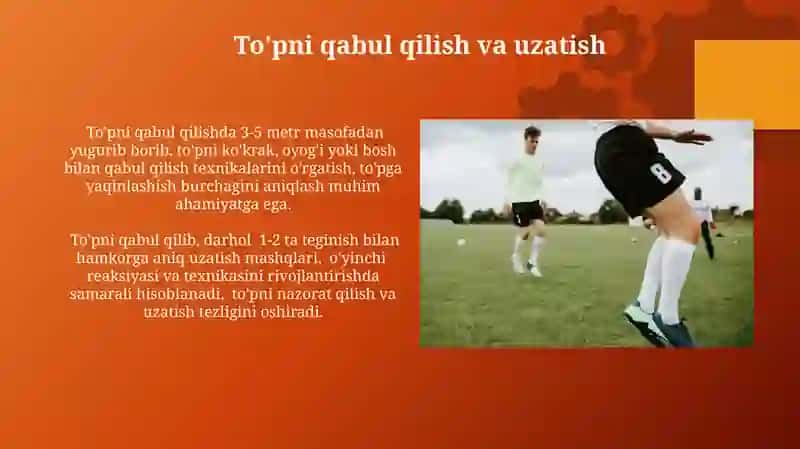 To'p bilan harakatlanish va nazorat texnikasi 4