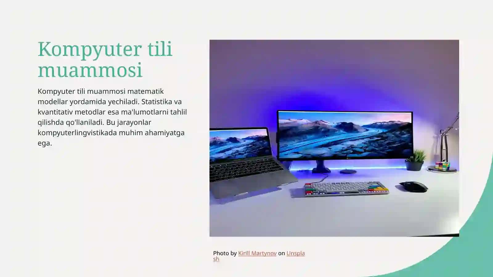 Kompyuter lingvistikasida matematik statistika va kvantitativ metod 4