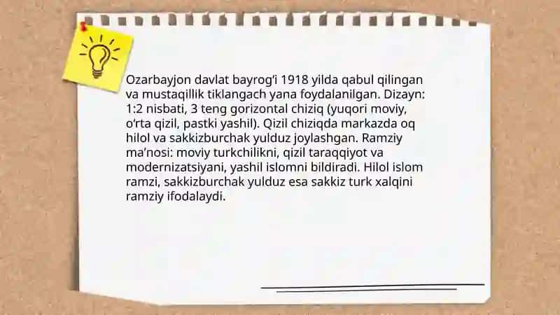 Qirgʻiziston va Ozarbayjon davlatining asosiy va qoʻshimcha belgilari 4