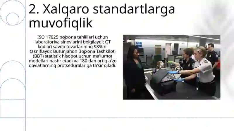 Bojxona statistikasi tushunchasi va uning yuritish tartibi 4