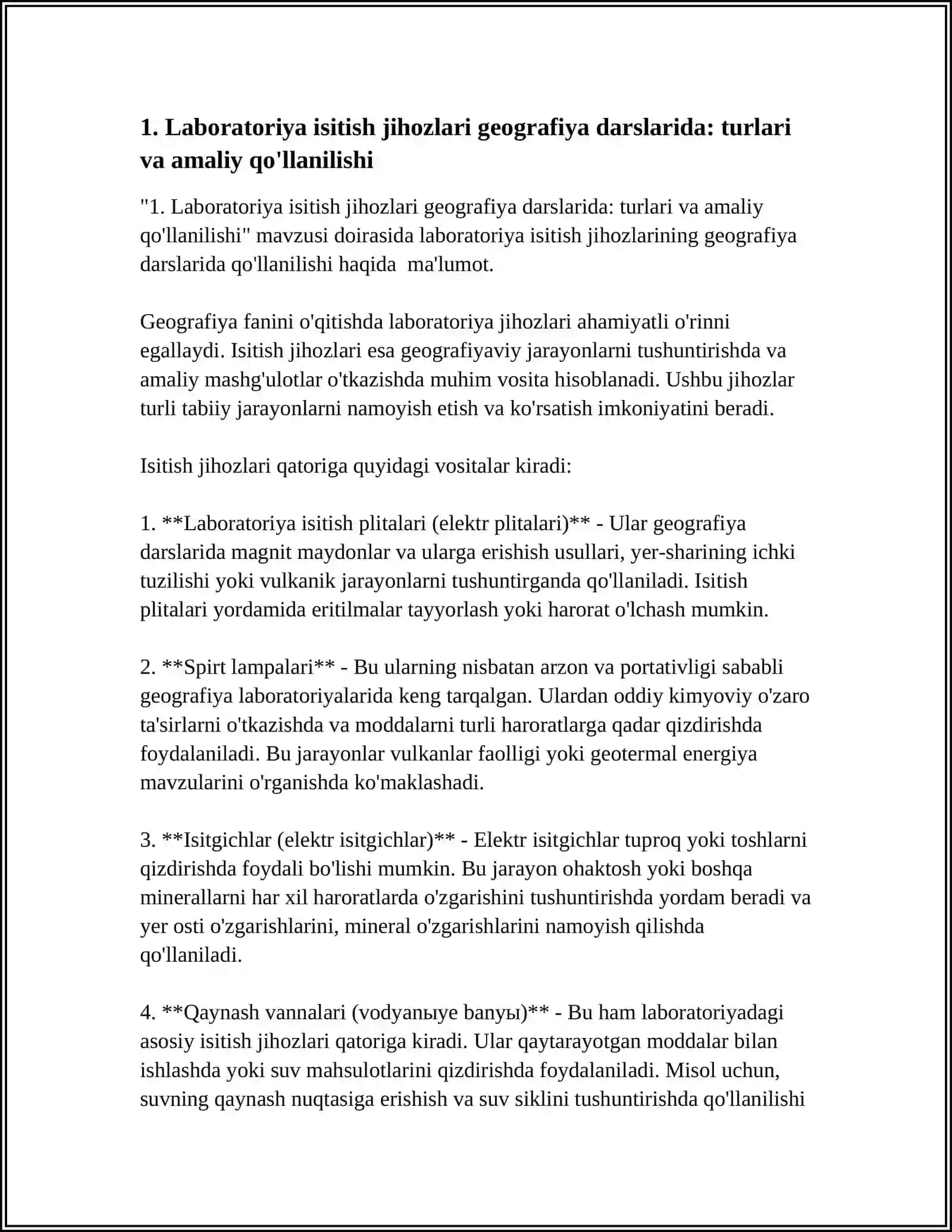 Laboratoriya Jihozlar Geografiya Darslarida 4