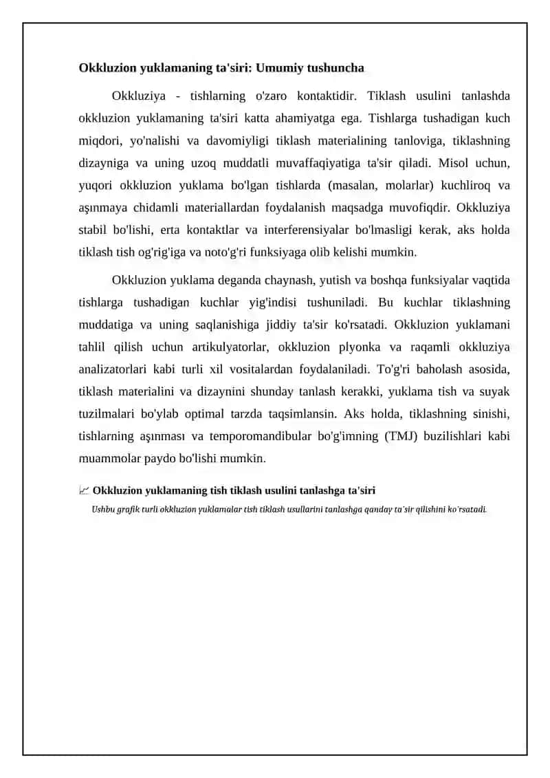 Okkluziyaning restavratsiya usulini tanlashga ta’siri 4