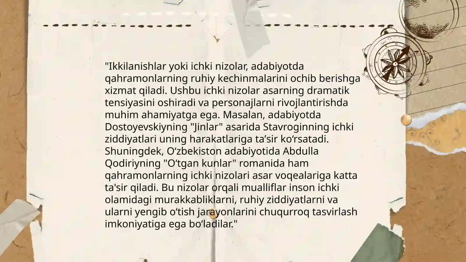 Badiiy asarda konflikt 4