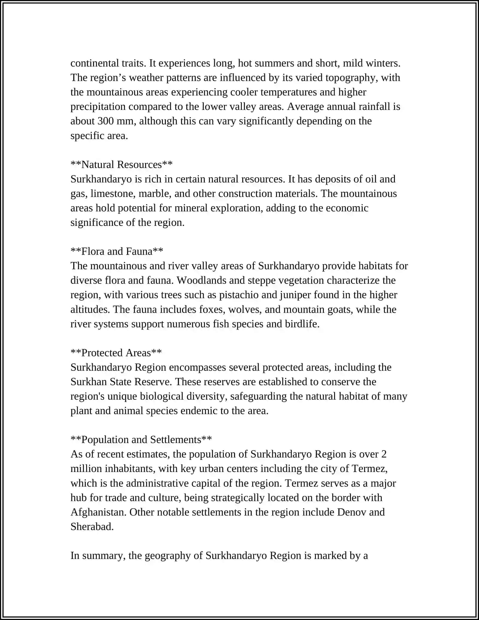 ABOUT SURKHANDARYO 4