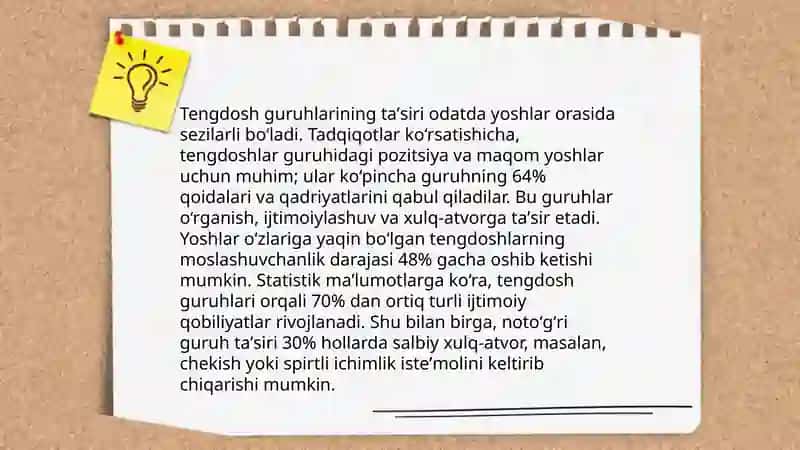 Oʻsmirlik davrida psixik rivojlanish 4