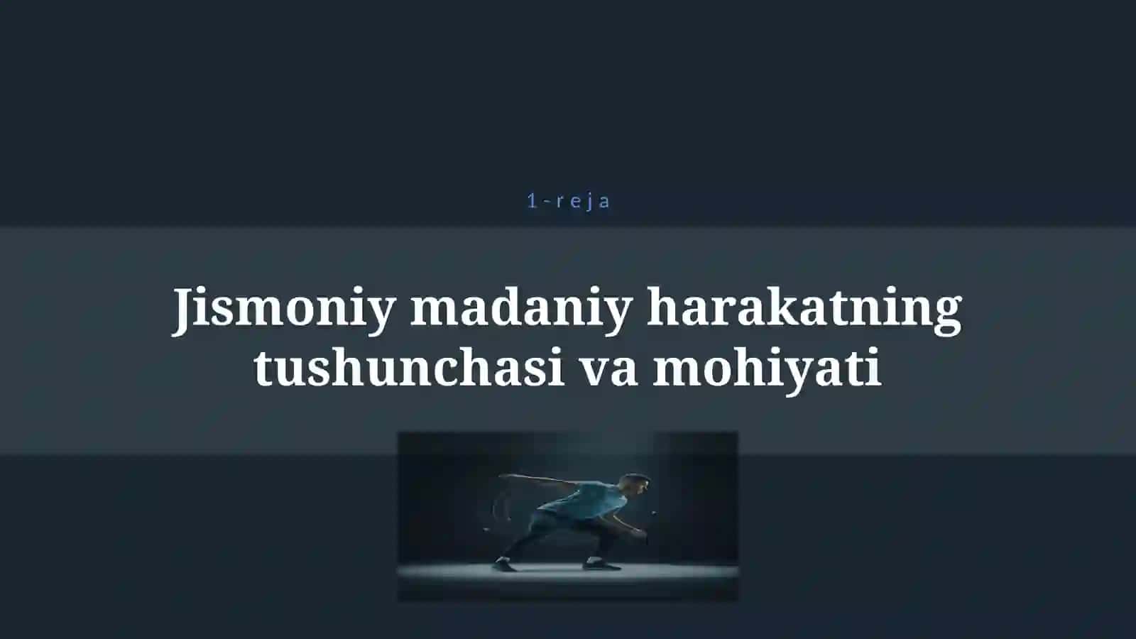 JISMONIY MADANIY HARAKATINING TURLI TAQMORLARIDA MILLIY HARAKATLI O`YINLARNI TASHKIL QILISH 4