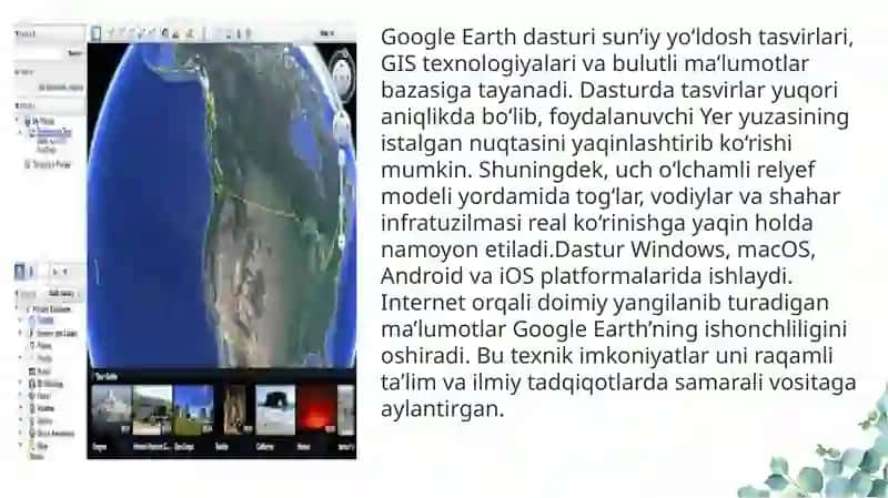 Google Earth dasturi 4