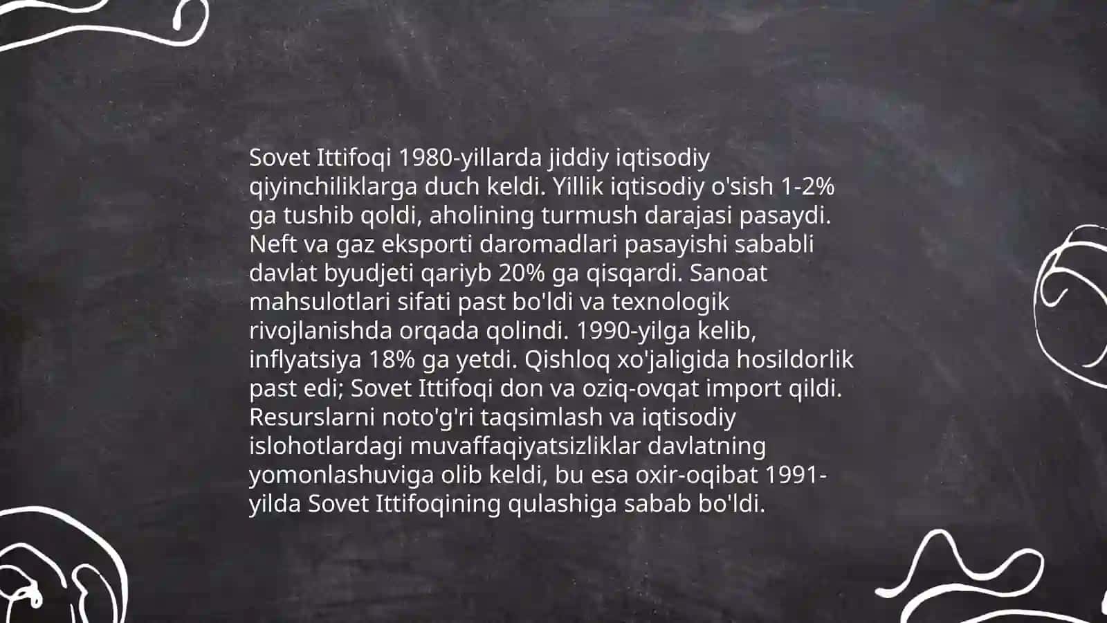 sovet davlatining tanazzulga yuz tutishi 4