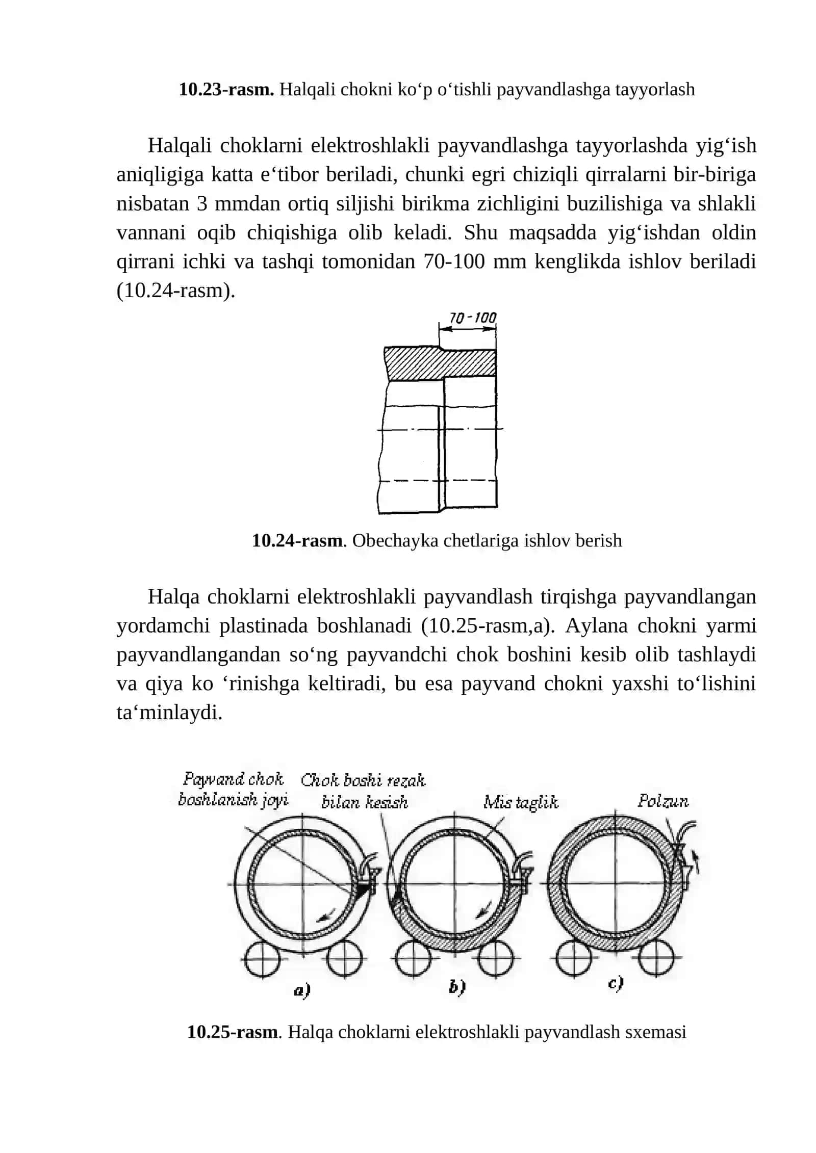 Bosim ostida ishlaydigan qalin devorli idish va sig‘imlarni ishlab chiqarish texnologiyasi 4