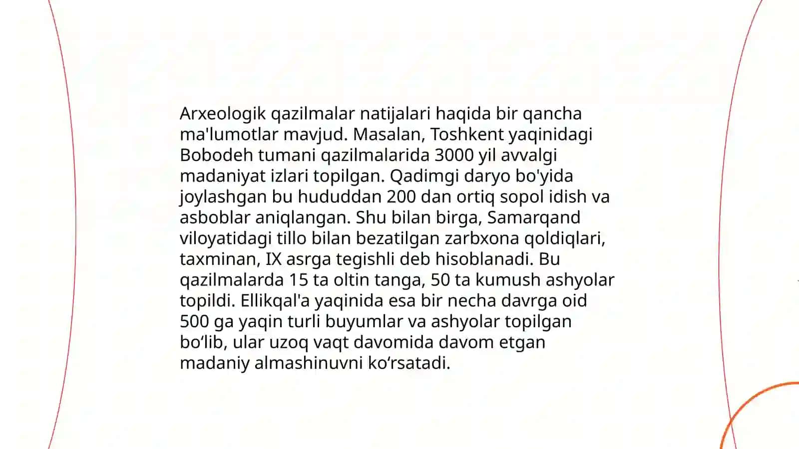 Kaltaminor madaniyati yodgorliklarining bosqichlari 4