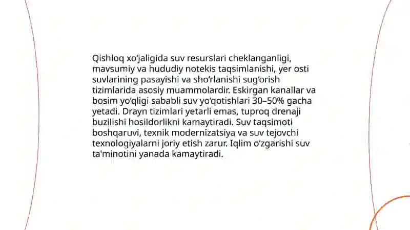 Sanoat va qishloq xo‘jaligi geografiyasi faninig muammolari 4