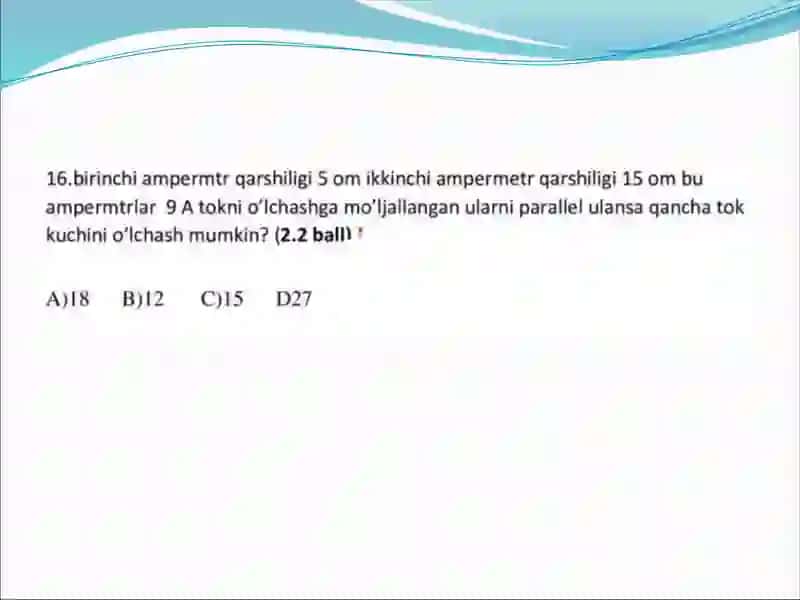 Kreativ fikrlashga doir mantiqiy masalalar 4