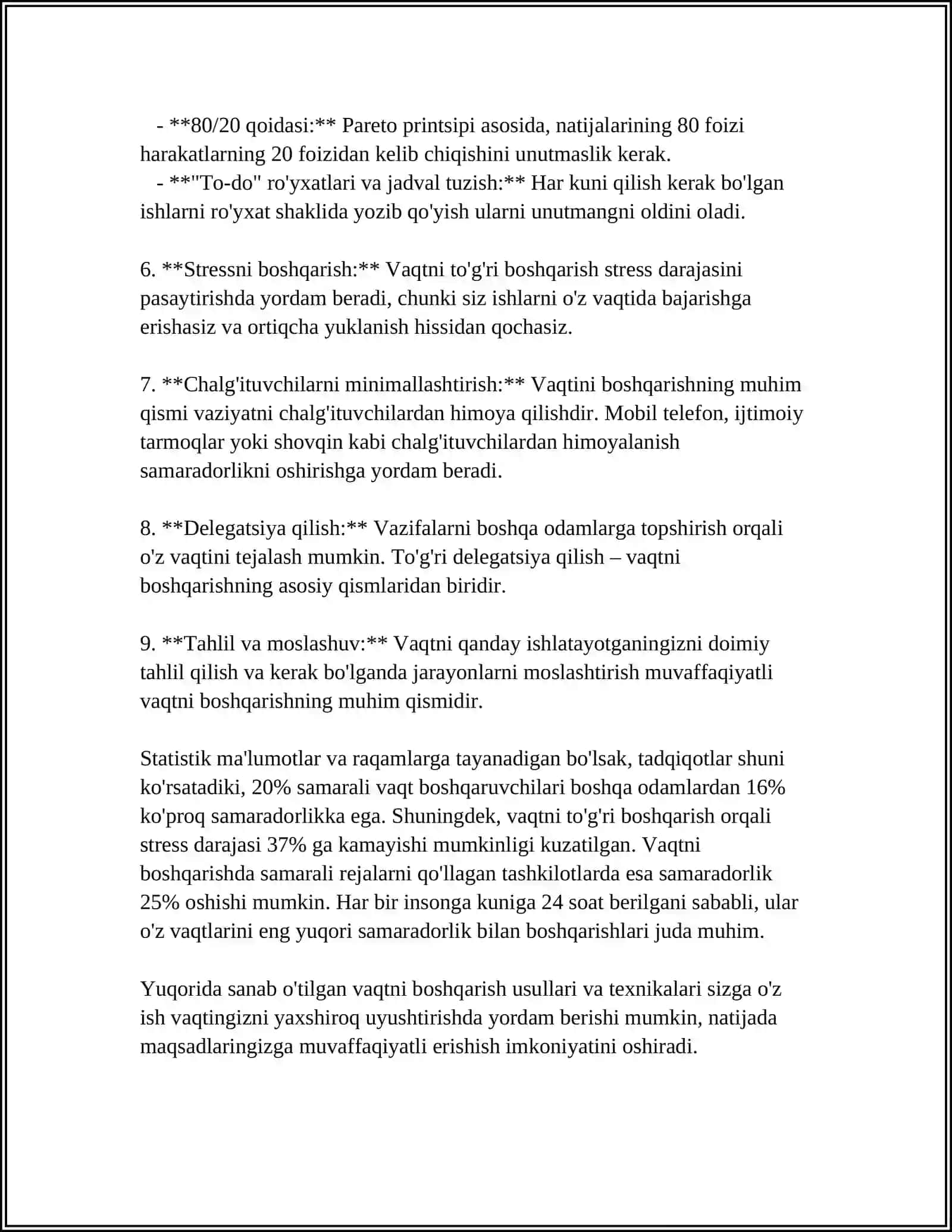 XORIJIY TILDAN MUSTAQIL ISH. TIME 4