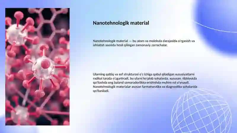 Nanotexnologiyalar va ularning tibbiyotdagi o‘rni 4