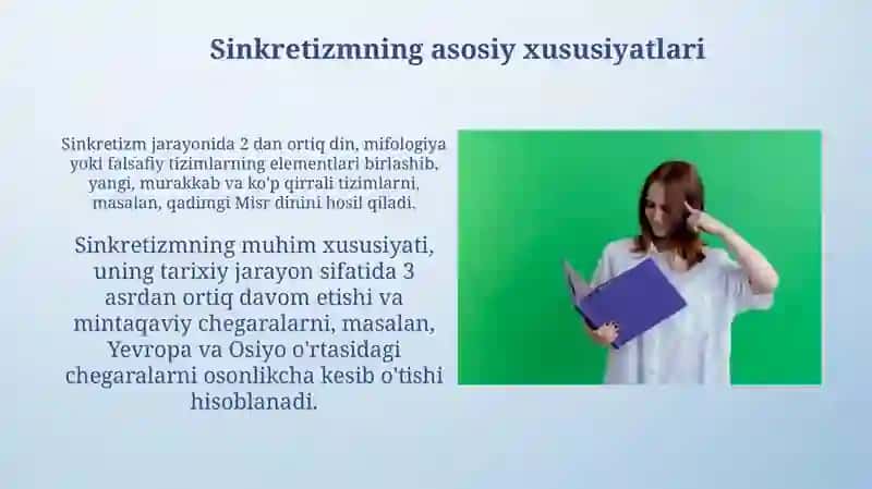 Sinkretizm tushunchasi va uning oʻrganilishi haqida maʼlumot 4