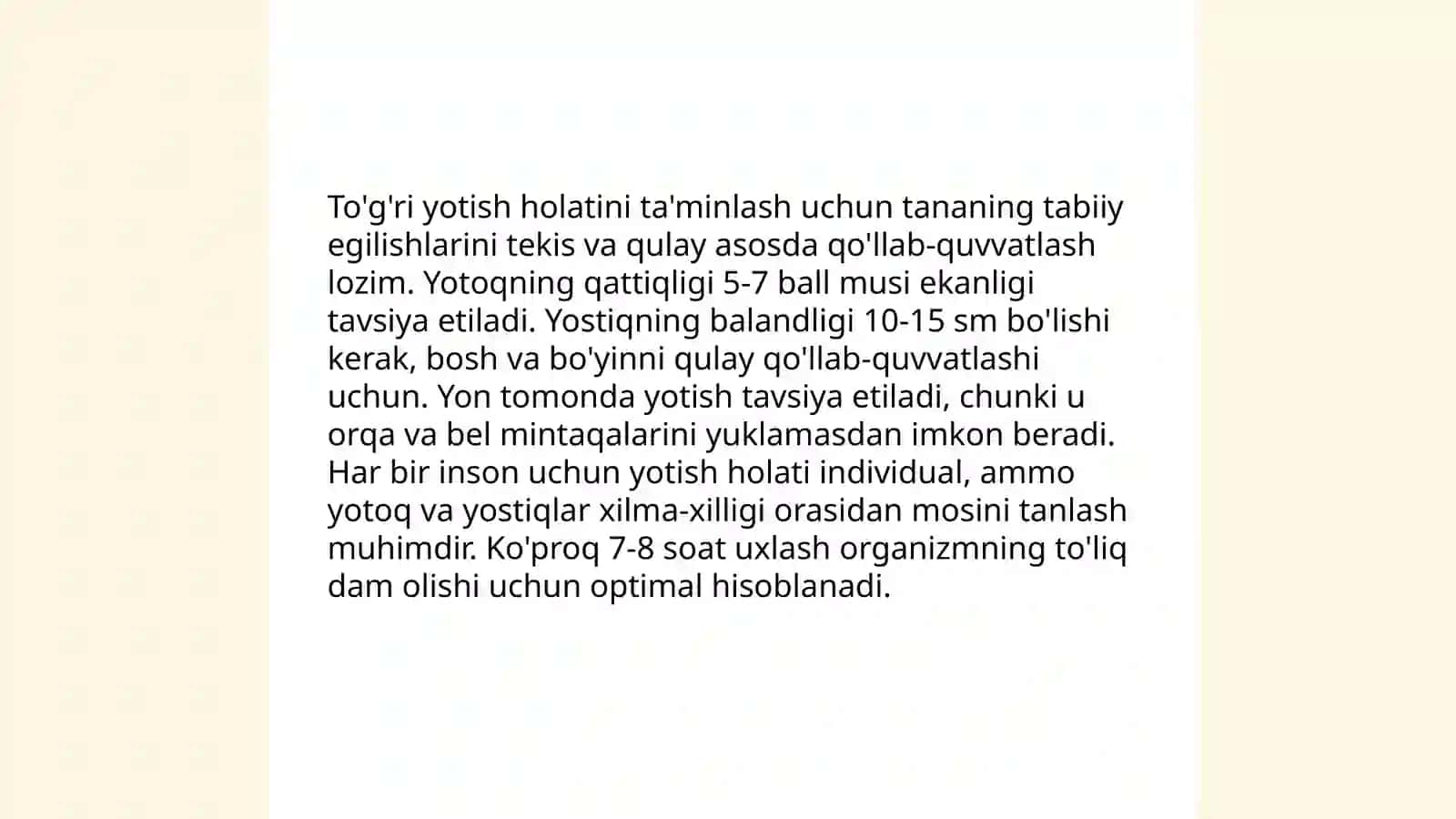 Yotoq yaralarini oldini olish 4