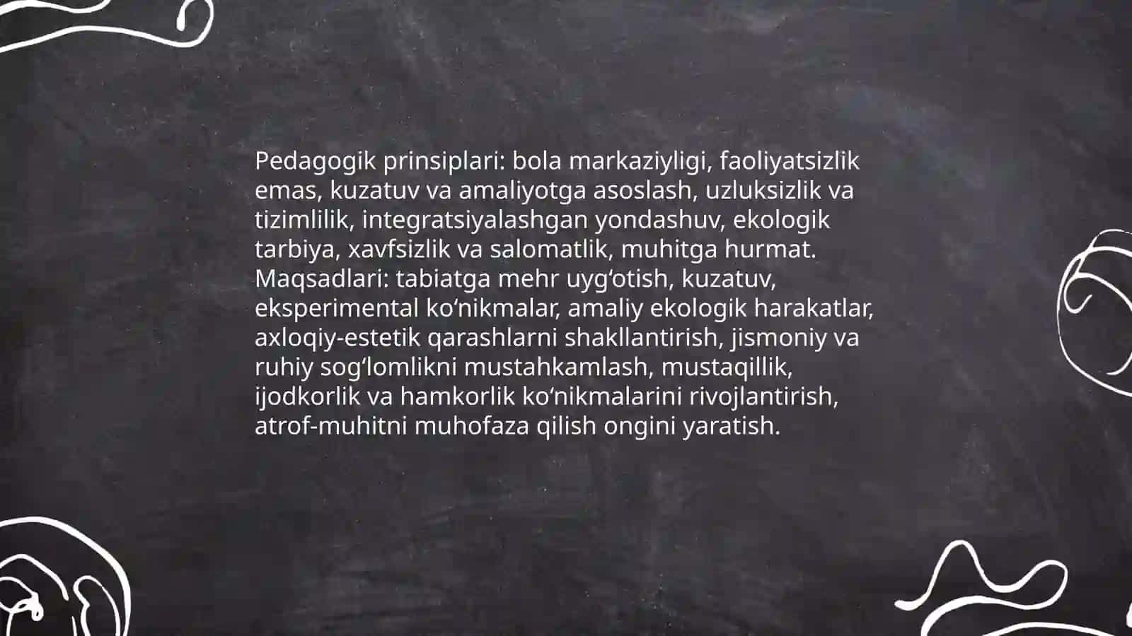 Tabiat bilan tanishtirish asosida tarbiya turlarini rivojlantirishning mohiyati 4
