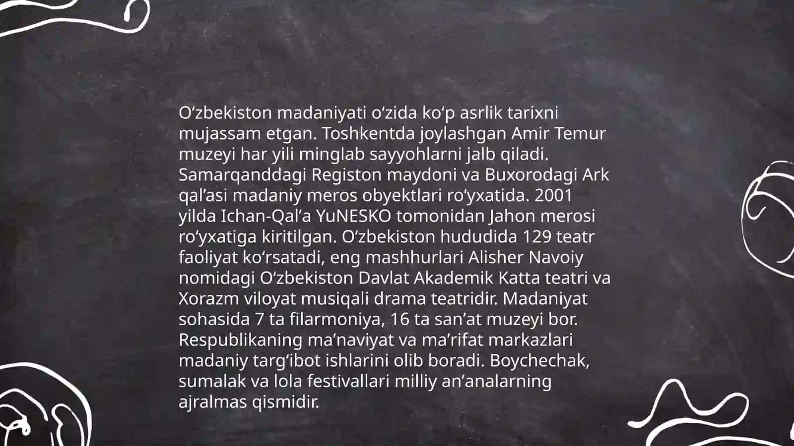 Mening Oʻzbekistonim 4