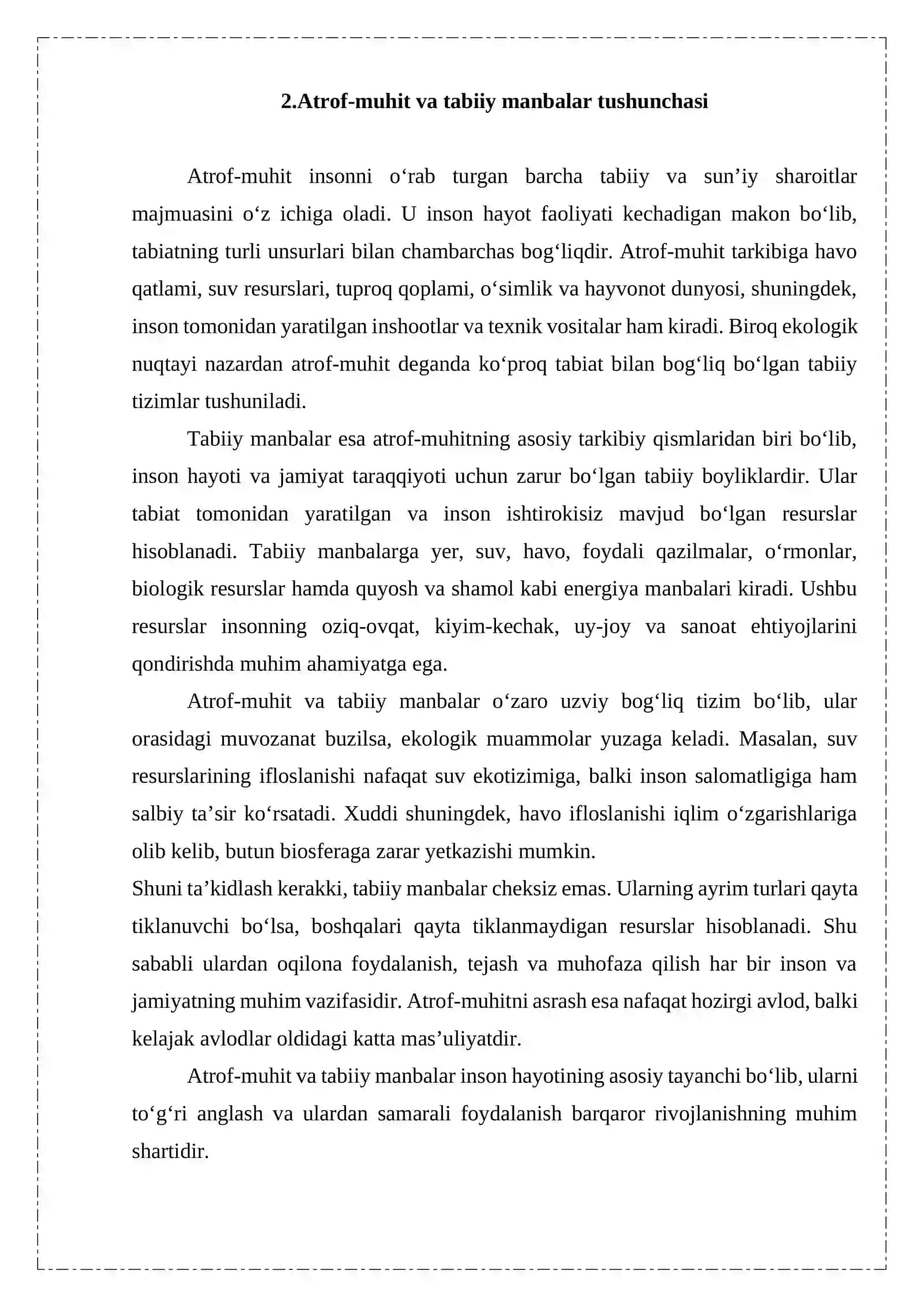 ATROF-MUHITNING TABIIY MANBALARINING IFLOSLANISHI 4