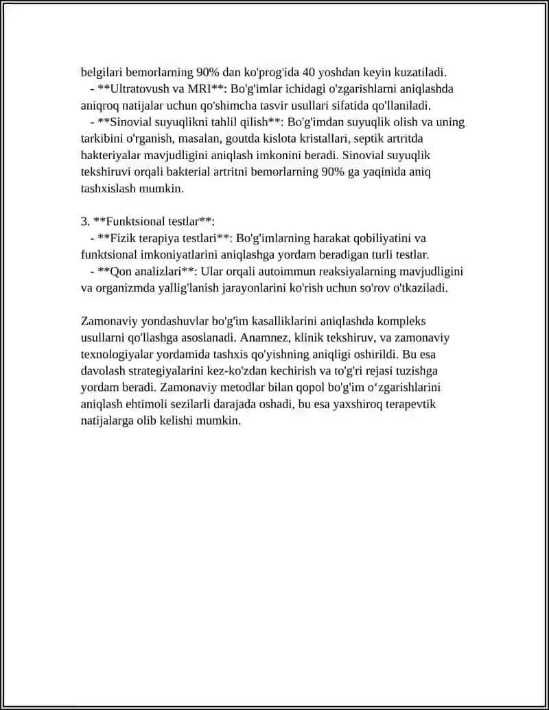 BOʻGʻIM KASALLIKLARINING ZAMONAVIY DIAGNOSTIKASI 4