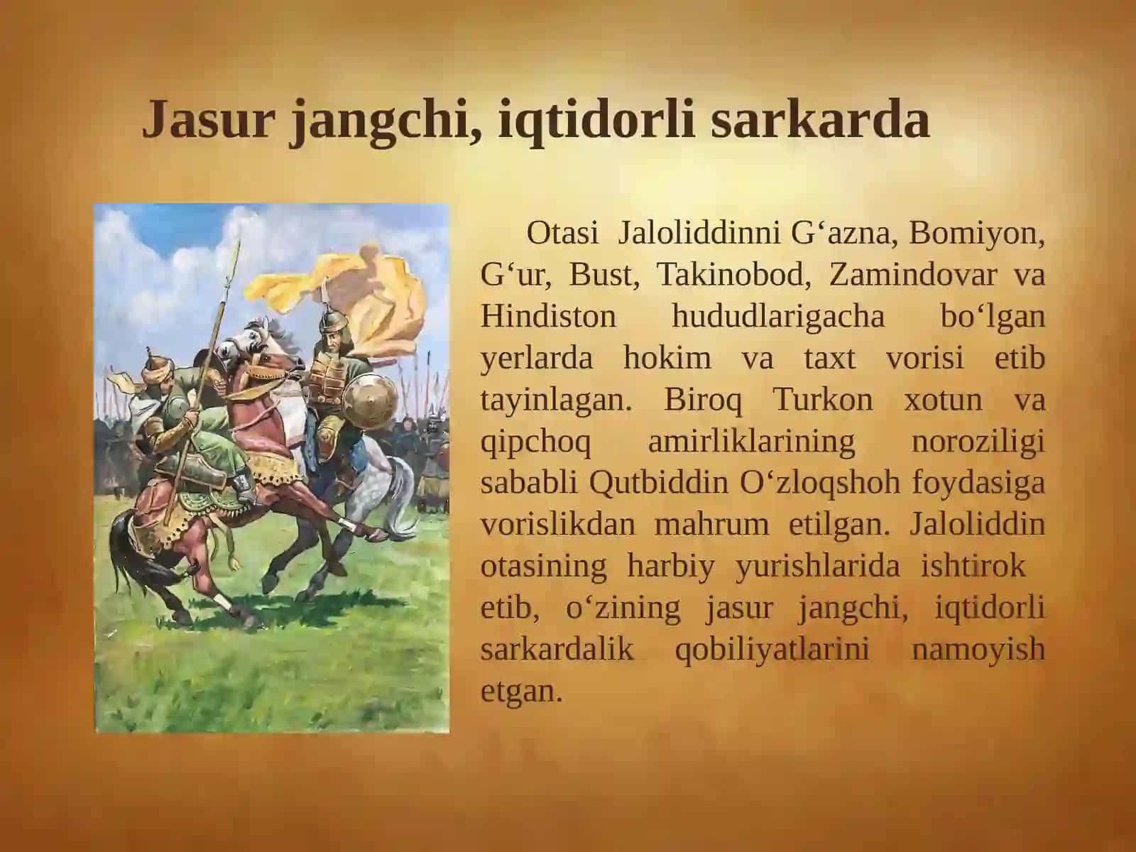 JALOLIDDIN MANGUBERDI – VATAN HIMOYACHISI 4