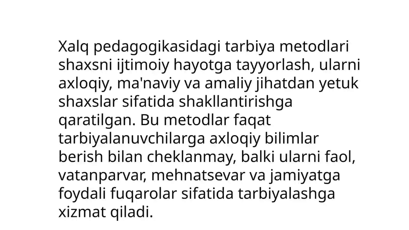 Xalq PedagogikasidaTarbiyavositalari 4
