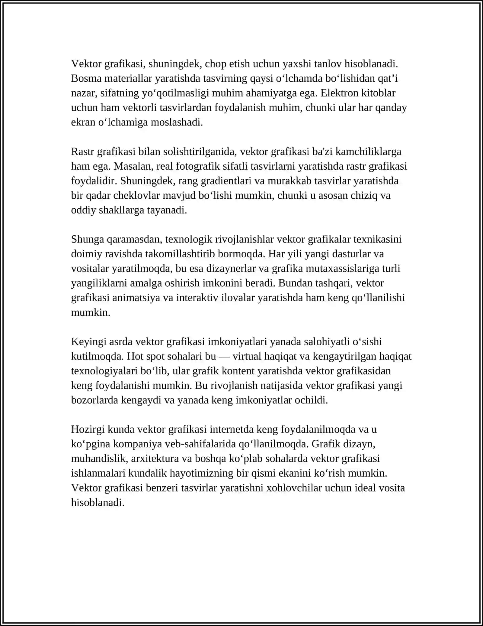 GRAFIKANING TURLARI 4