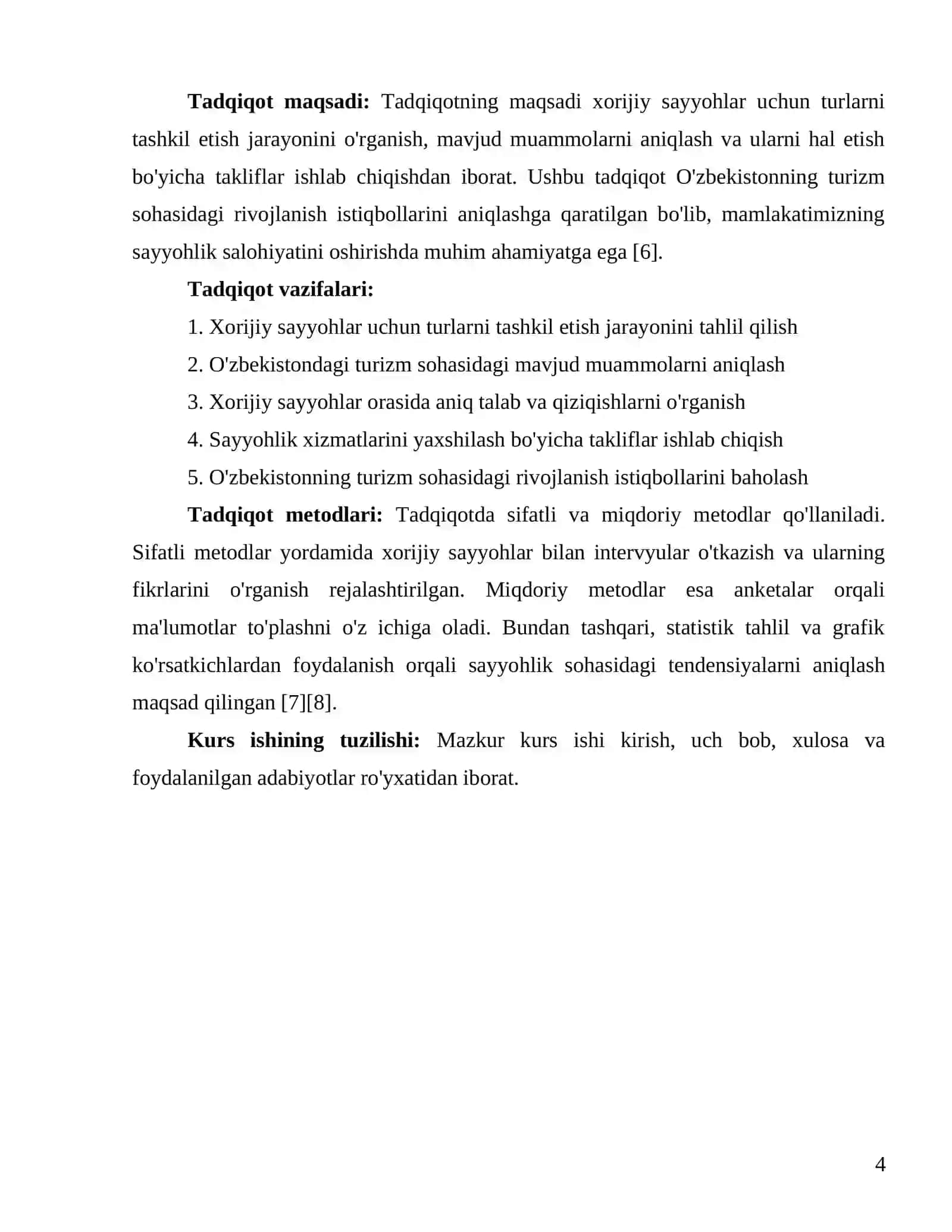 Turoperating fanidan kurs ishi 4