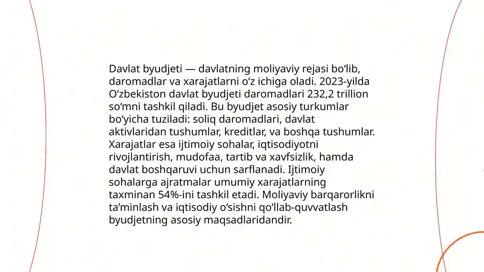 Davlat moliyasi va uning iqtisodiyotni rivojlantirishdagi o'rni 4