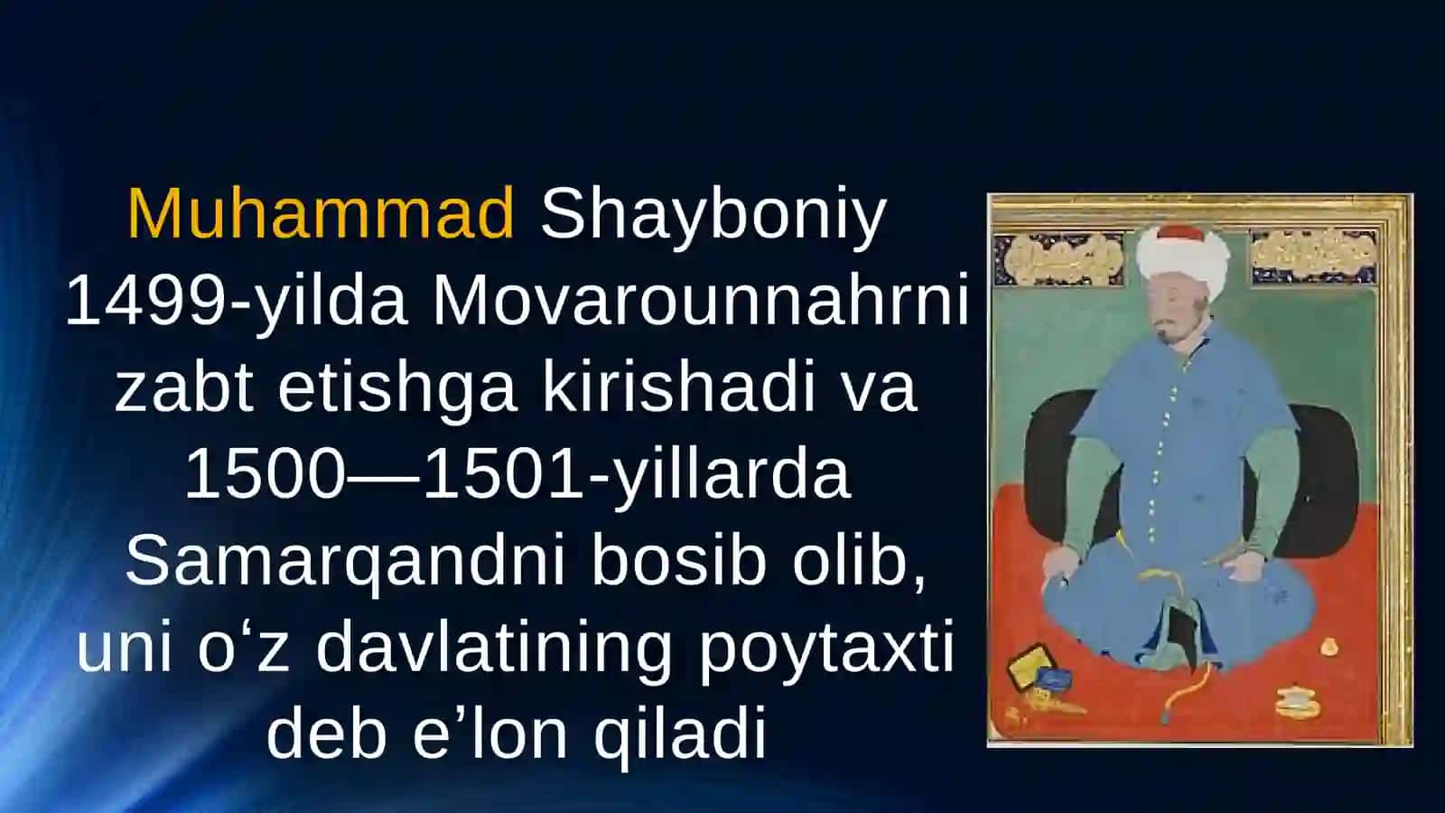 SHAYBONIYLAR DAVRIDA BUXORO XONLIGINING IJTIMOIY- IQTISODIY HAYOTI 4