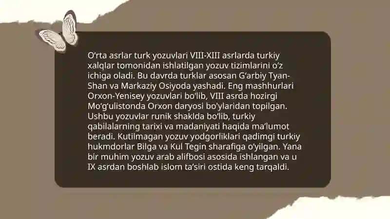 Qadimgi turk yozuvlari 4