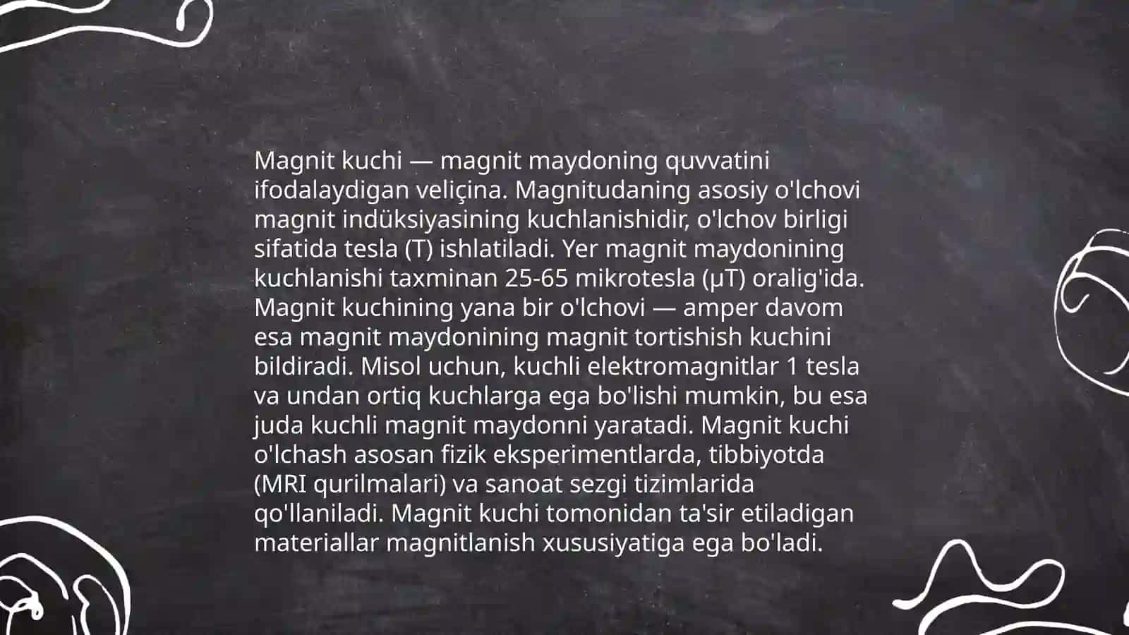 Moddaning magnit xossalari 4