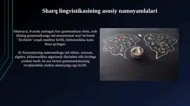 Tilshunoslikning rivojlanishi 4